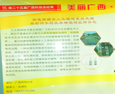 我校组织参加第二十五届广西科技活动周活动